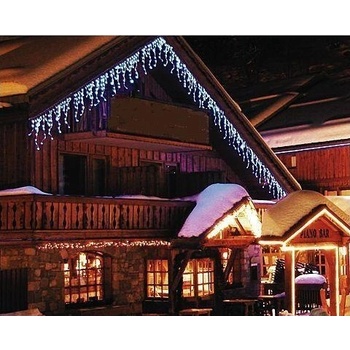 ProfiLED vonkajšie vianočné osvetlenie domu cencúle studená biela 6,6m 202led 2,5w BLZ660