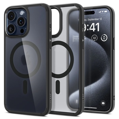Spigen Apple iPhone 15 Pro Ultra Hybrid Magsafe Case frost black (ACS06720)