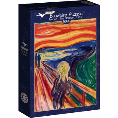 Bluebird MunchThe Scream 1910 1000 dielov