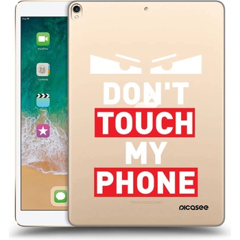 Picasee silikónový prehľadný obal Apple iPad 10.5 2017 2. generace Shadow Eye Transparent