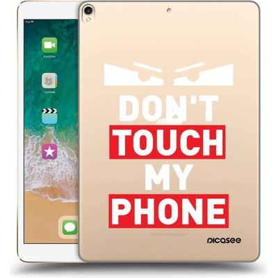 Picasee silikónový prehľadný obal Apple iPad 10.5 2017 2. generace Shadow Eye Transparent