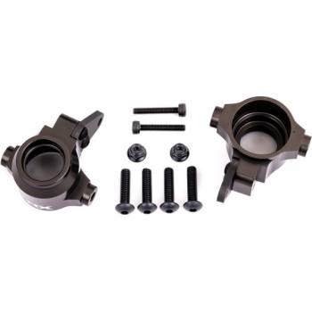 Traxxas предна главина алуминиева титаново анодирана (лява и дясна)