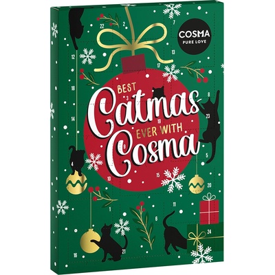 Cosma Snackies adventní kalendář pro kočky 1 kus 10,5 g