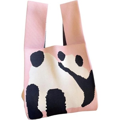 Annam Tote bag panda 44 × 25 cm růžová