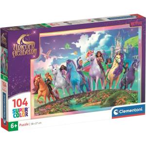 Clementoni Детски пъзел Clementoni от 104 части - Академия за еднорози (вариант 1) (25091) - ozone