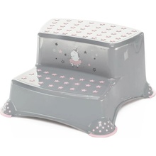 Zopa Dvojstupínek k WC/umyvadlu "Unicorn" Grey/Pink