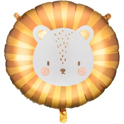 Party Deco Фолиев Балон Лъвче, 70x67 см, 70х67см