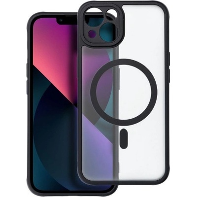 Apple Силиконов калъф кейс Full Matte MagSafe за iPhone 13, черен