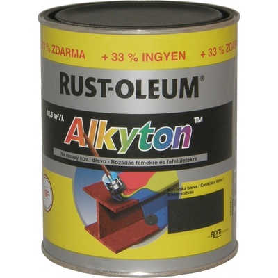 Alkyton lesklý 1,0L RAL 6005 mechová zelená