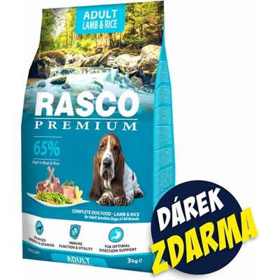 Rasco Premium Adult Lamb & Rice 3 kg