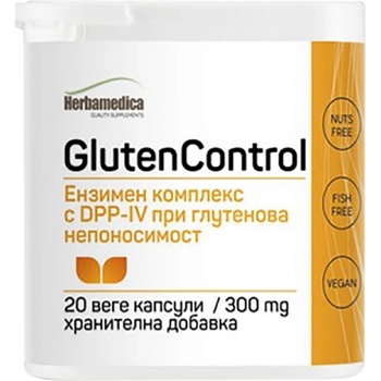 Image 1 of Herba Medica Gluten Control 300 mg [20 капсули]