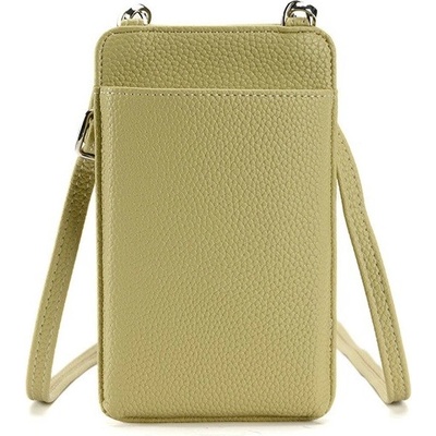 TopQ kabelka Minimalistic na mobil s popruhem 126644 zelená