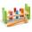 Viga Toys Дървена игра с чукче, Viga (50827)
