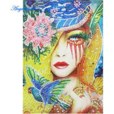 Жена с гълъб 30/40 см