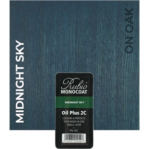 Rubio Monocoat Oil 2C Midnight Sky - Двукомпонентно масло за вътрешна употреба 3.5л (6063)