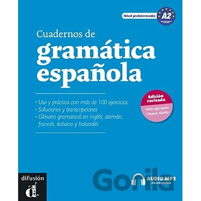 Cuadernos de gramática espanola – A2 + MP3 online - Klett