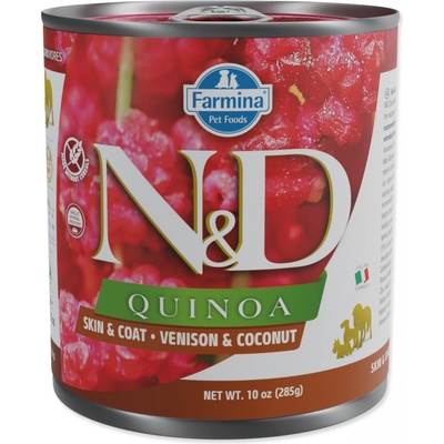 N&D dog QUINOA Herring & Coconut 285 g