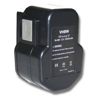 Image 1 of VHBW Батерия за AEG BDSE 12T / BEST 12X / BS2E 12T / SB2E 12 / WBE2E 12, 12 V, 3.3 Ah (800104562)