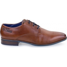 Barton celokožené hnědé polobotky 50419