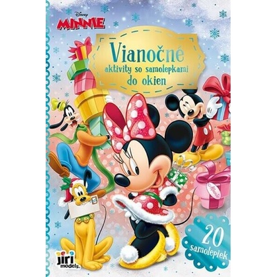 Vianočné aktivity so samolepkami do okien Minnie