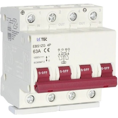 LC TEC LCTEC Vypínač EBS1ZG 63A 4P 1000VDC hlavní 108379