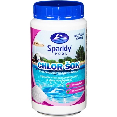 Sparkly POOL Chlor šok 1 kg
