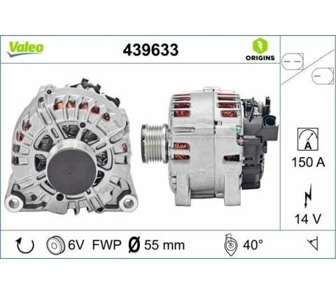 Alternátor VALEO 439633