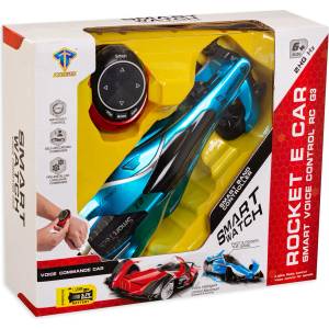 Ocie Радиоуправляема количка Rocket E Car - С гласови команди, синя (OTC0878485/R-403S) - baby