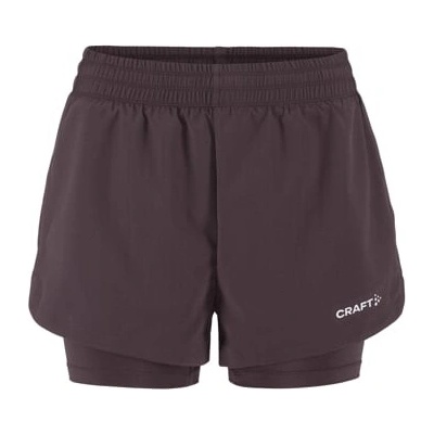 Craft dámské šortky ADV Essence 2v1 2 fialová