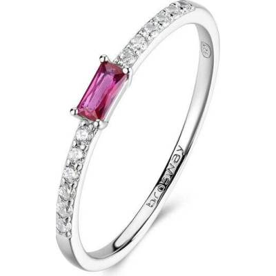 Brosway FANCY PASSION RUBY se středovým růžovým zirkonem BRO FPR143B