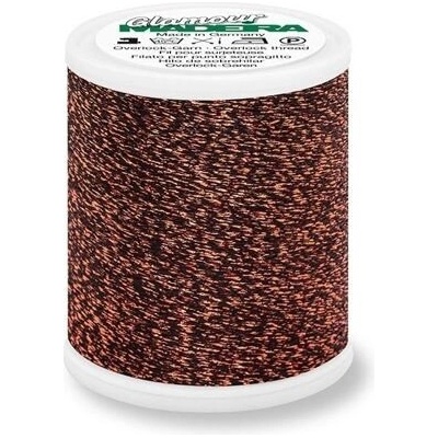 Dekorativní nit Madeira Glamour č.8 (100m) barva 2427 mahogany