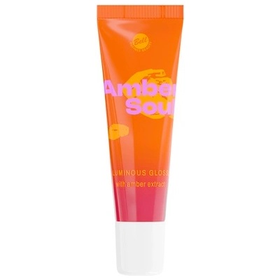 Bell HYPOAllergenic Bell Amber Soul Озаряващ гланц за устни, 02 Cherry Amber, 10 g