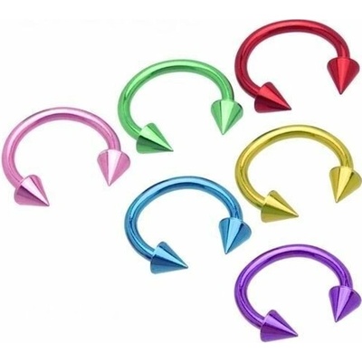 S4U Piercing podkova 1,6 mm (žlutá) PV1014-161105Y