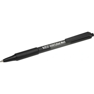 BIC химикалка Soft Feel Clic Grip черен (837397)