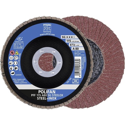 Pferd Vejárovitý brúsny kotúč 115 x 22.23 mm 67608115 10 ks