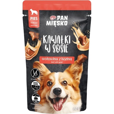 Pan Mięsko Pieces in sauce Beef with goat 150 g