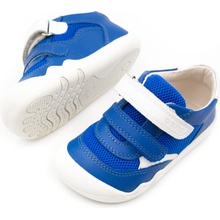 Geox DETSKÉ BAREFOOT TOPÁNKY D STEPPIEUP ROYAL WHITE