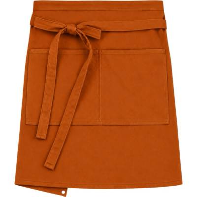 CG Workwear Gastro zástěra Roma s kapsami odolná proti pomačkání měděná CGW1262