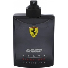 Ferrari Scuderia Ferrari Black Signature toaletná voda pánska 125 ml Tester