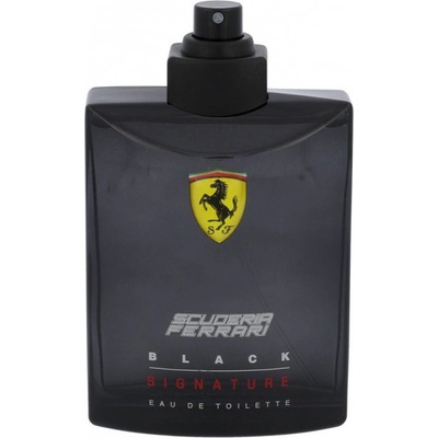 Ferrari Scuderia Ferrari Black Signature toaletná voda pánska 125 ml Tester