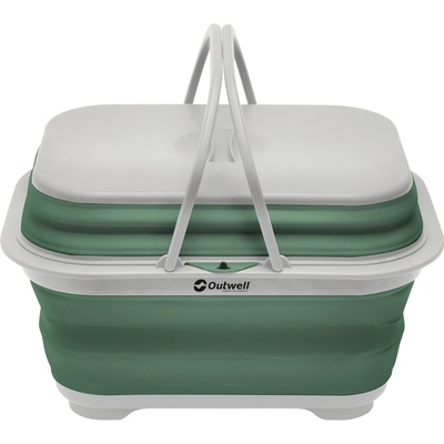 Skládací umývadlo Outwell Collaps Washing Base Shadow Green s víkem