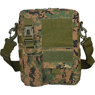 DRAGOWA Tactical Драгова Тактическа чанта за рамо 4L, джунгла дигитална (DRG035.jungle.digital)