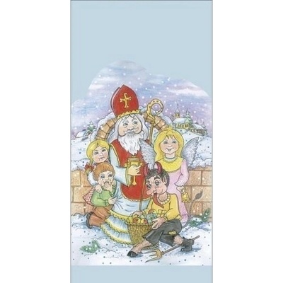Lika Mikulášský sáček čirý - Mikulášská rodinka - 3595
