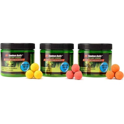 Tandem Baits Carp Food Perfection Pop-Up boilies 70g 16mm Vanilka a smotana