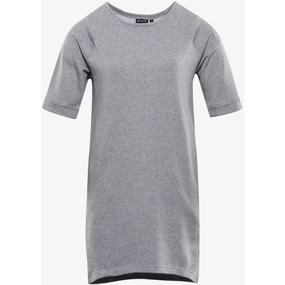 Alpine Pro сива дамска памучна рокля MOLEDA ALPINE PRO | Siv | ЖЕНИ | S