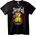 NOONEBRAND Тениска Радостна Мечка - 6XL, Black