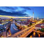Enjoy - Puzzle Berlin Cityscape by Night - 1 000 piese
