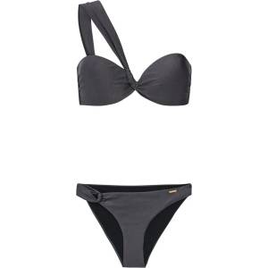 Protest Blum Bandeau bikini - Grey (Anthracite Grey)
