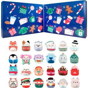 Jazwares Micromallows 24-дневен плюшен адвентен календар (SQMM0146)