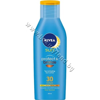 Nivea Лосион Nivea Sun Protect & Bronze SPF 30, p/n NI-85825 - Слънцезащитен лосион за естествен тен (NI-85825)